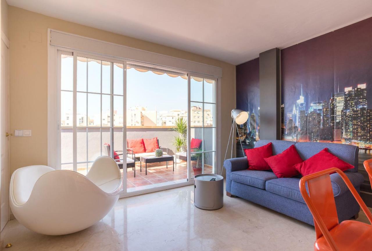 Gr3-Renovated Apt Next To Old Town With Cozy Terrace Appartement Málaga Buitenkant foto
